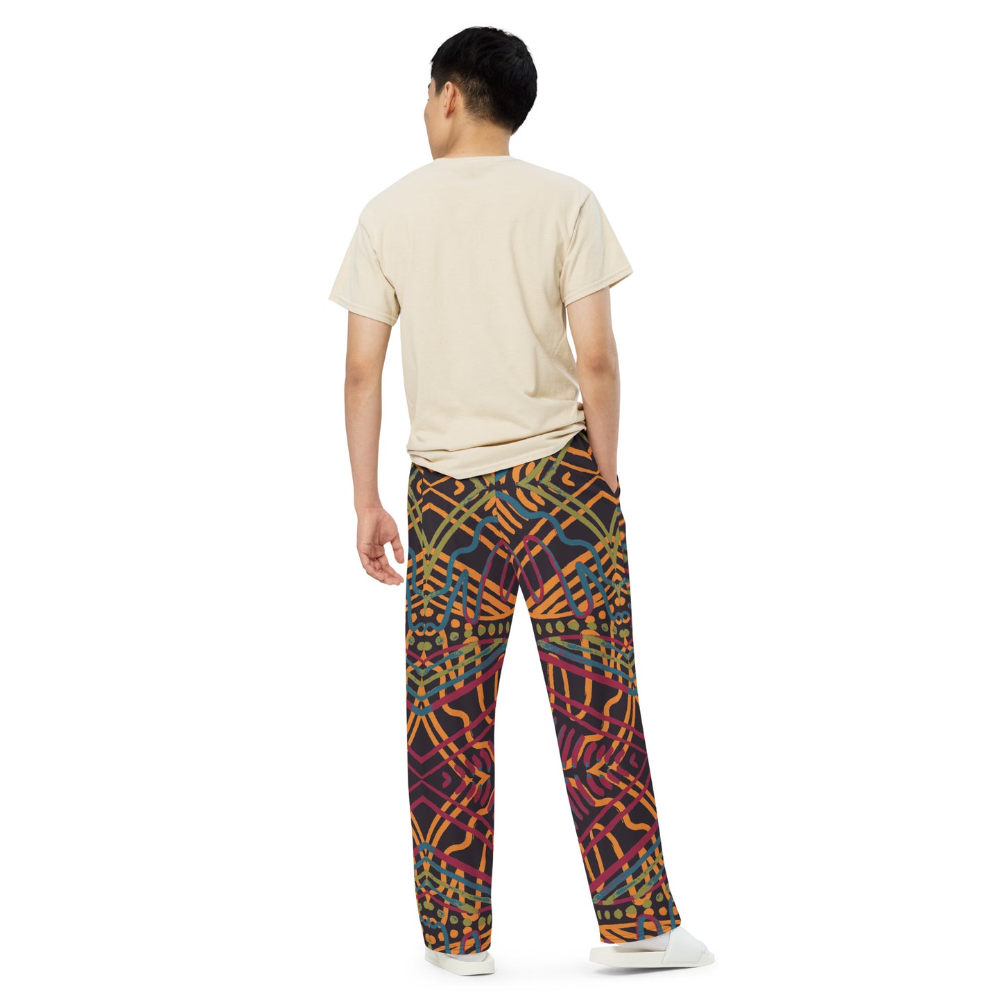 Roots Unisex Wide-leg Pants