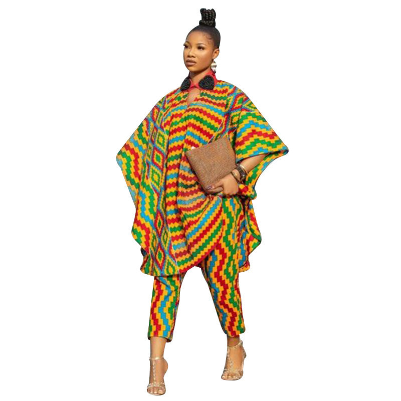 Women's African Print Suit