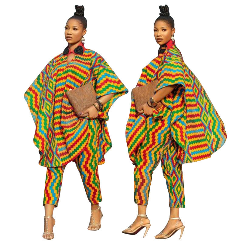 Women's African Print Suit