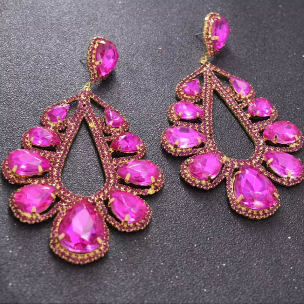 Fashion Rhinestone Earrings