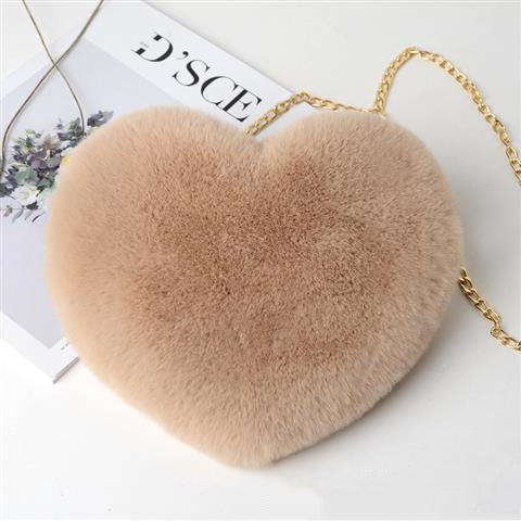 Plush Love Chain Shoulder Bags For Women