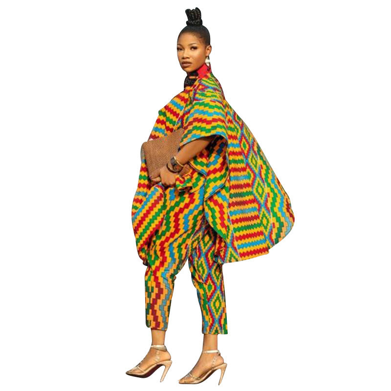 Women's African Print Suit