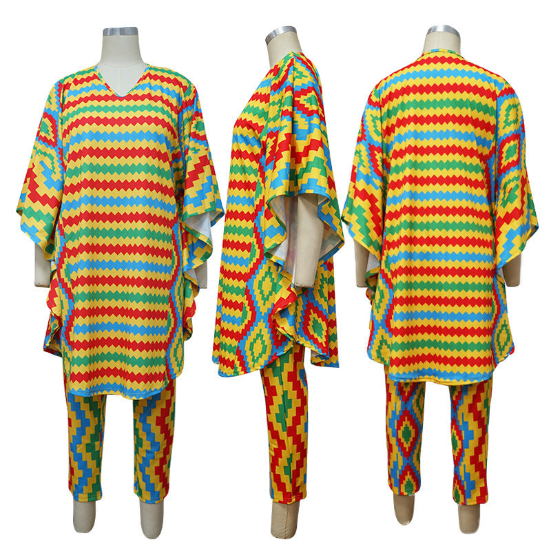 Women's African Print Suit