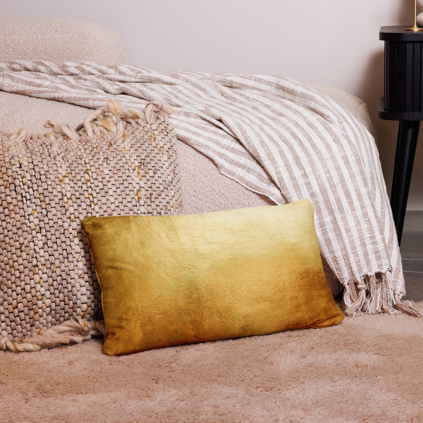 Golden Hue Basic Pillow