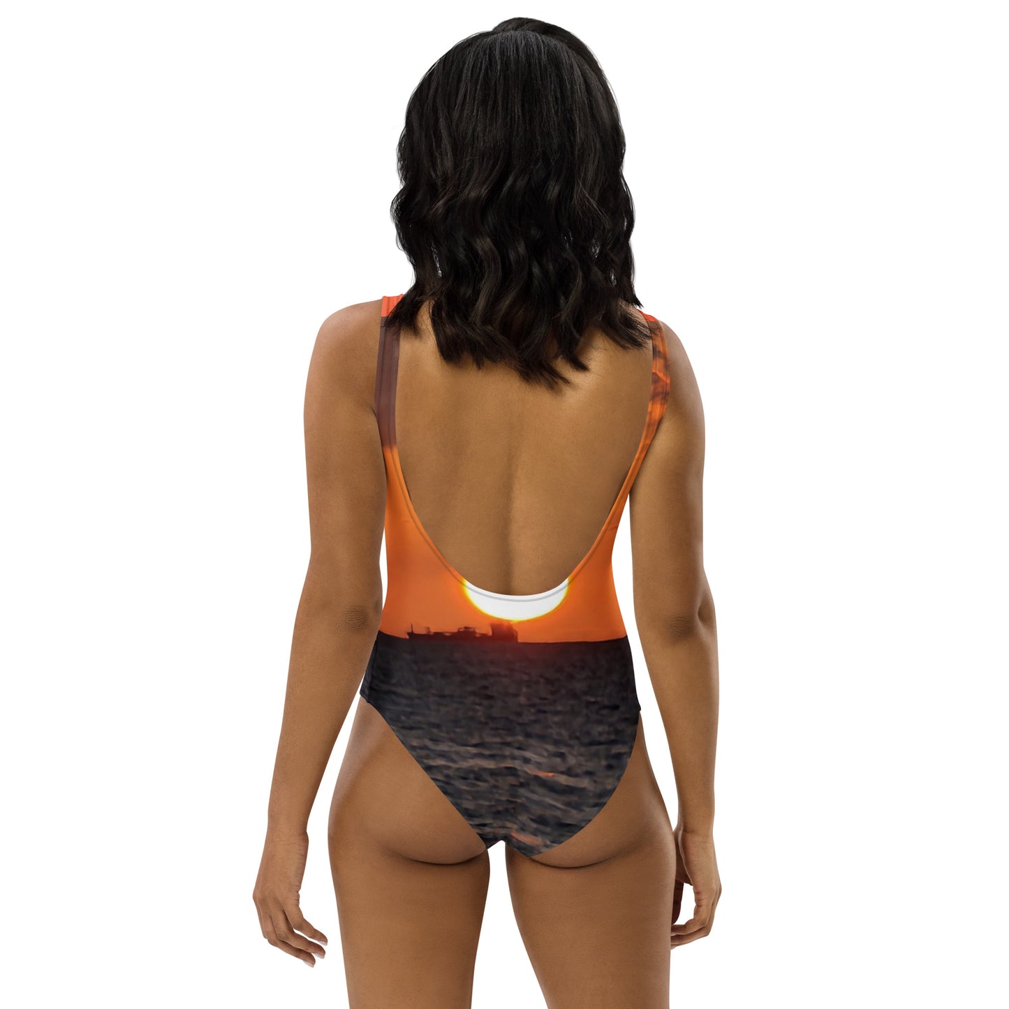 Blazing Sunset One-Piece Swimsuit