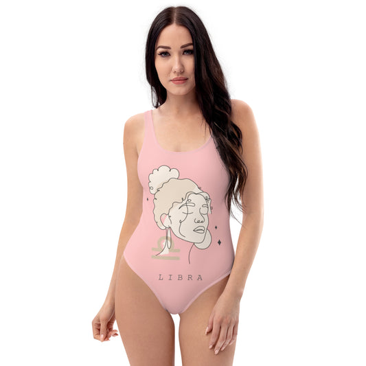 Pink Libra Women One-Piece Swimsuit