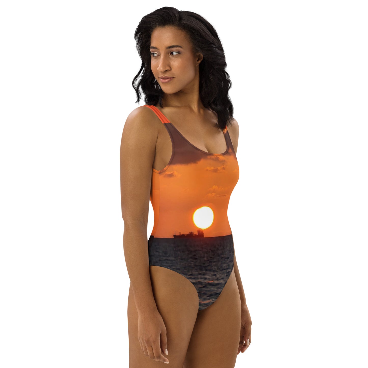 Blazing Sunset One-Piece Swimsuit