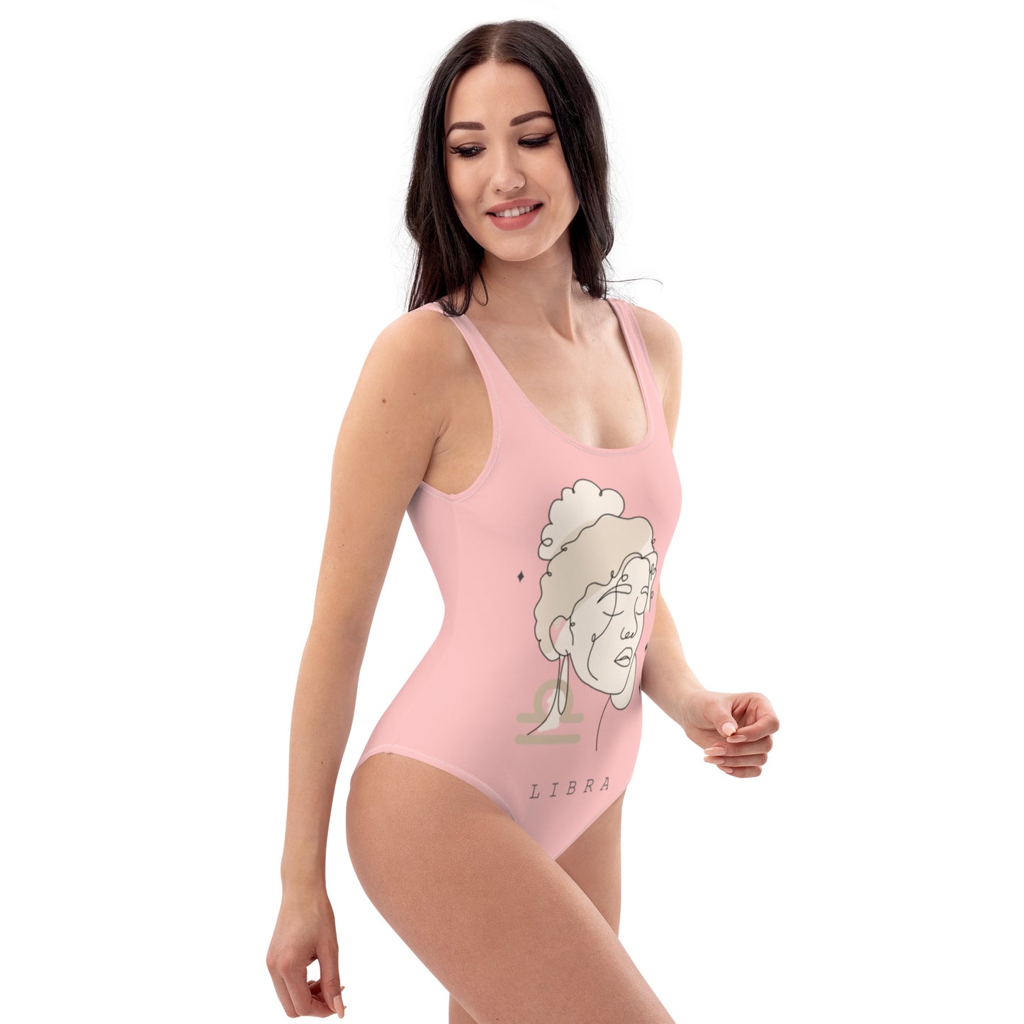 Pink Libra Women One-Piece Swimsuit