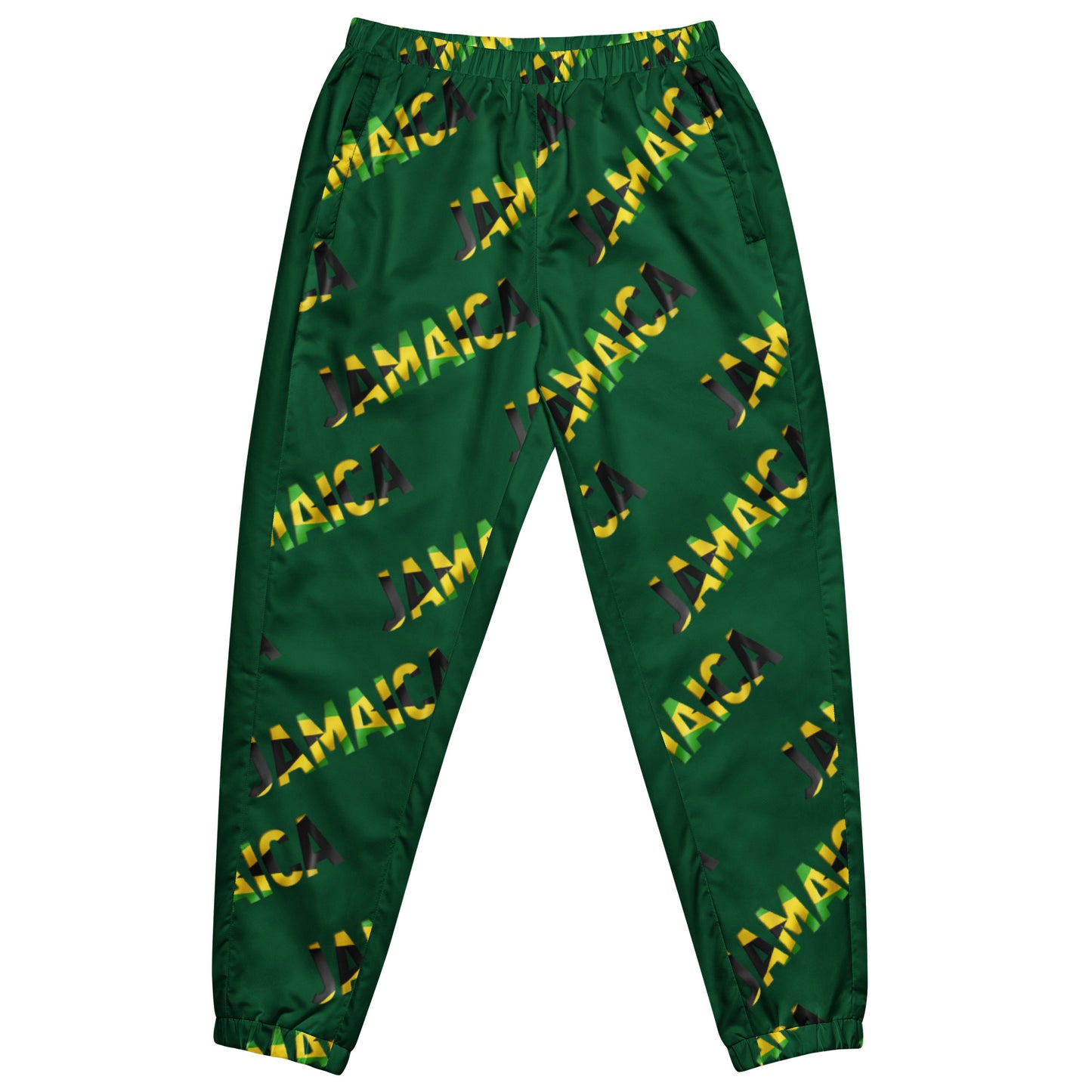 Jamaica Print Polyester Trackpants for Men