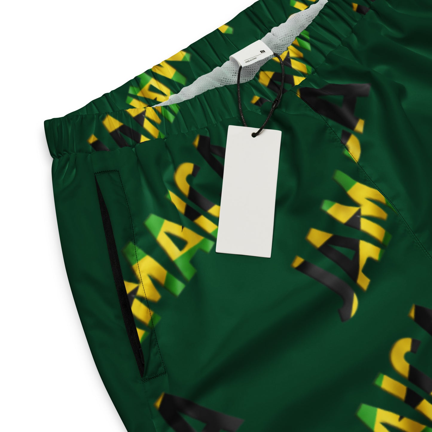 Jamaica Print Polyester Trackpants for Men