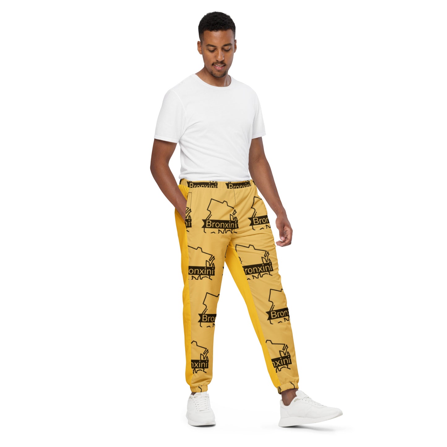 Bronxinit Yellow Unisex Track Pants