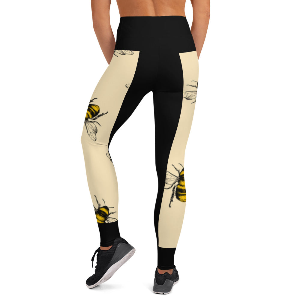 Yoga Leggings: Bronx Bee