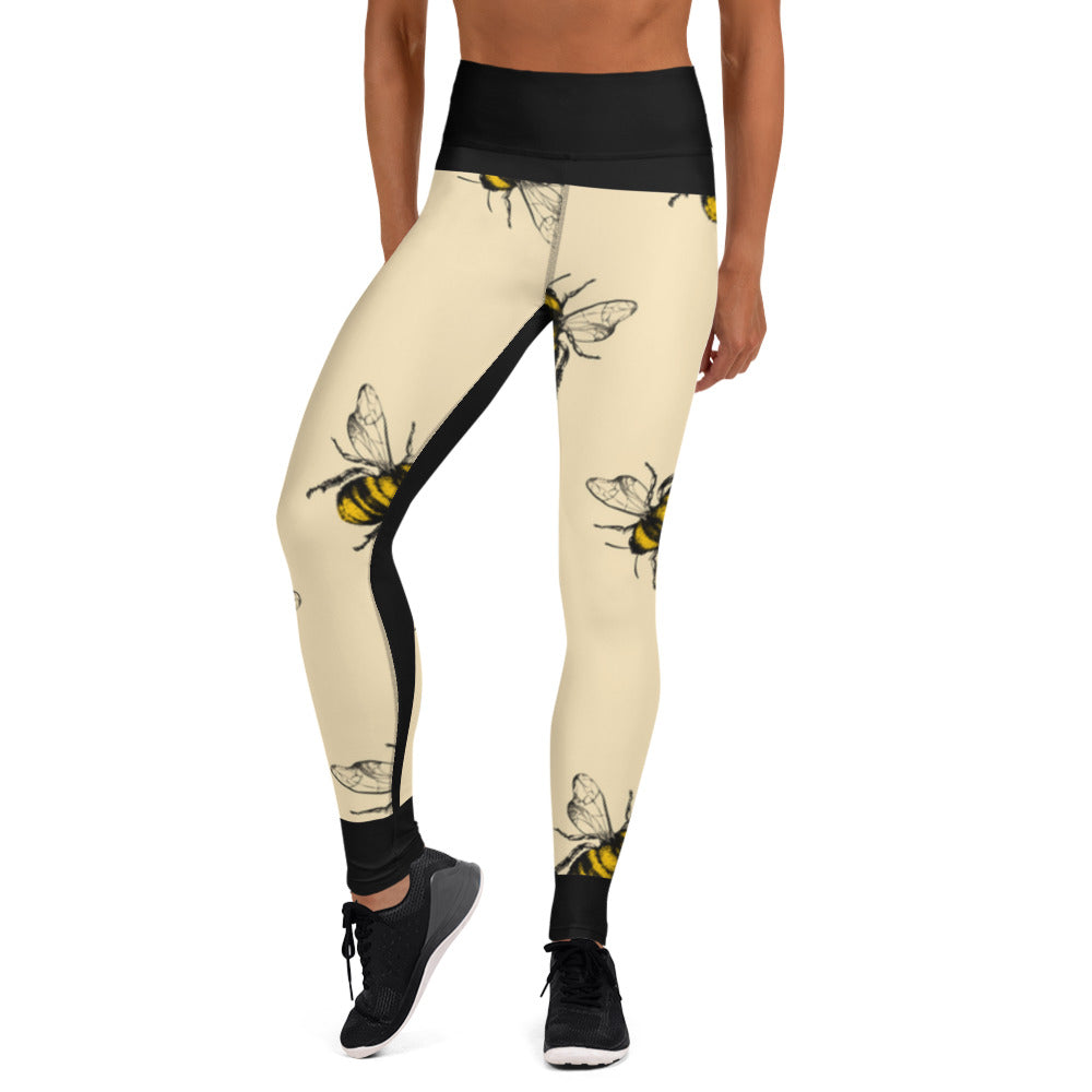 Yoga Leggings: Bronx Bee