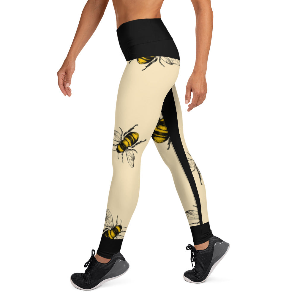 Yoga Leggings: Bronx Bee