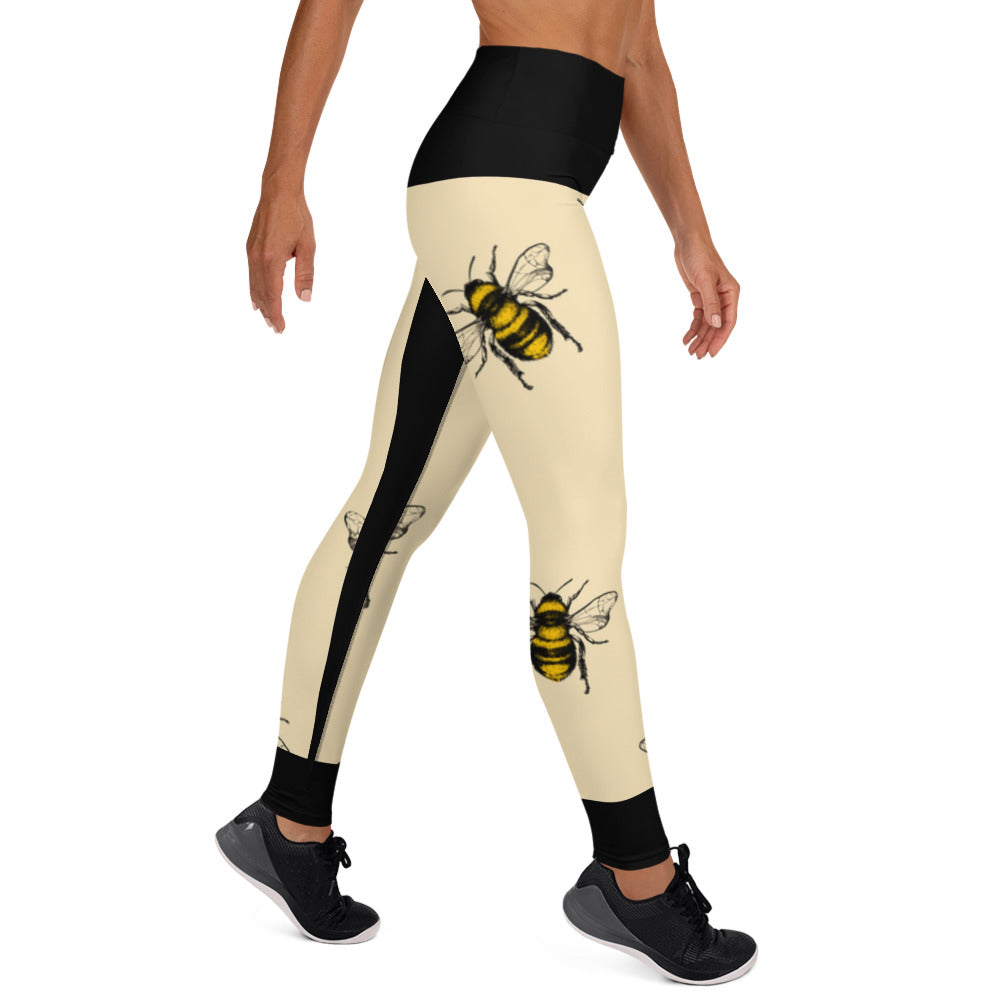 Yoga Leggings: Bronx Bee