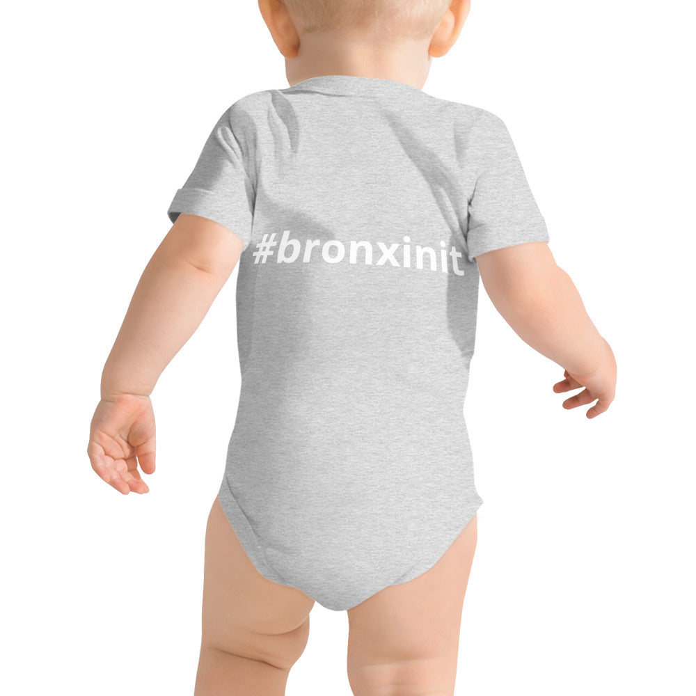 Short sleeve baby one piece: Bronx Born