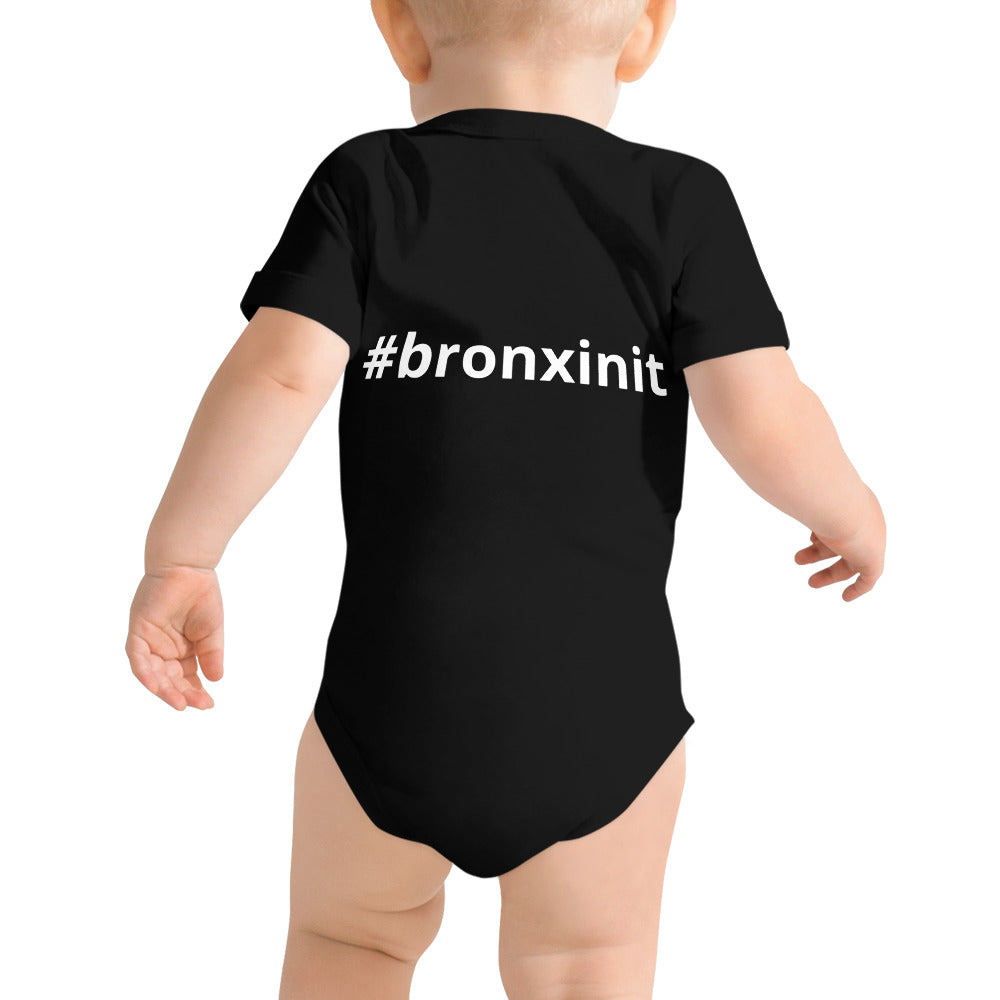 Short sleeve baby one piece: Bronx Born