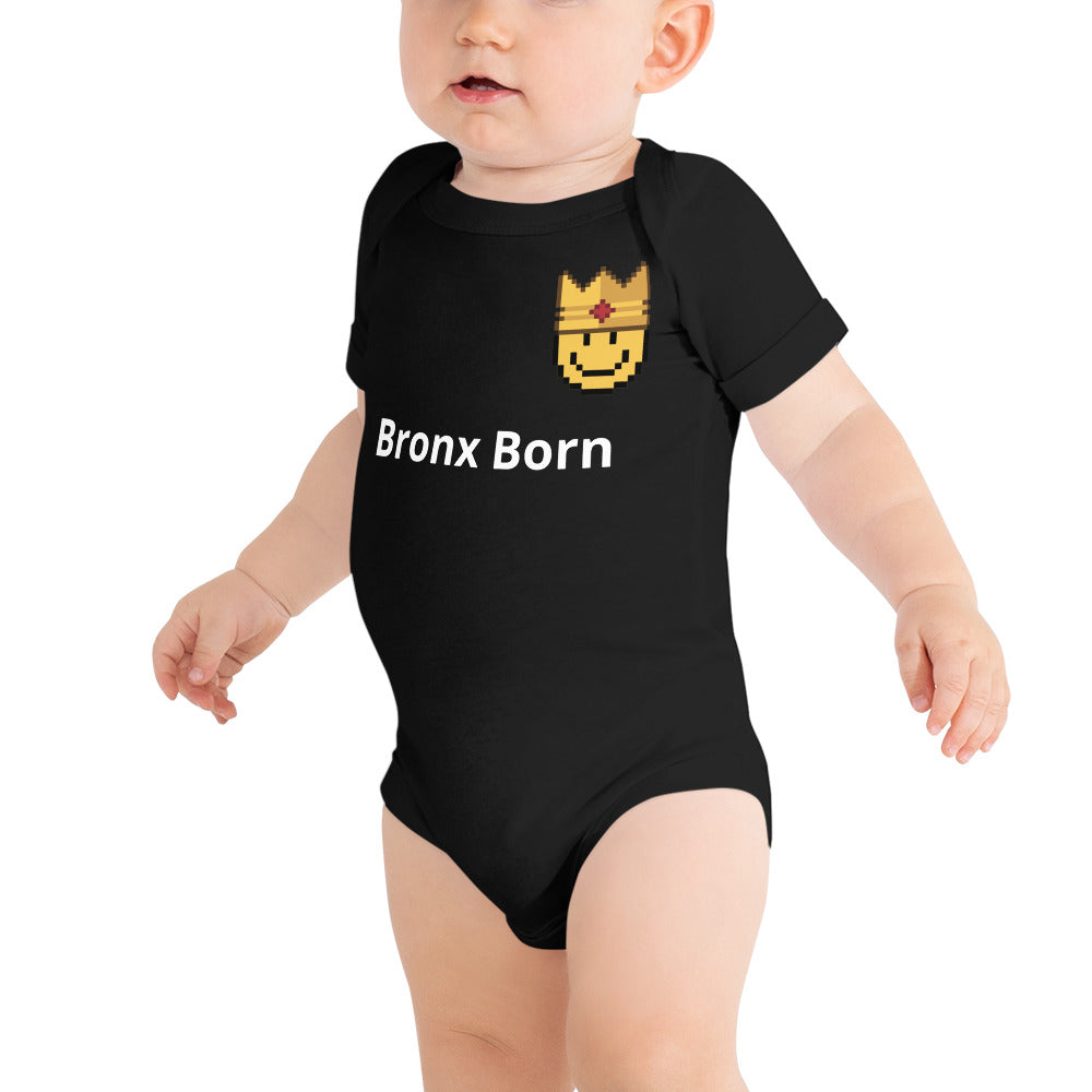 Short sleeve baby one piece: Bronx Born