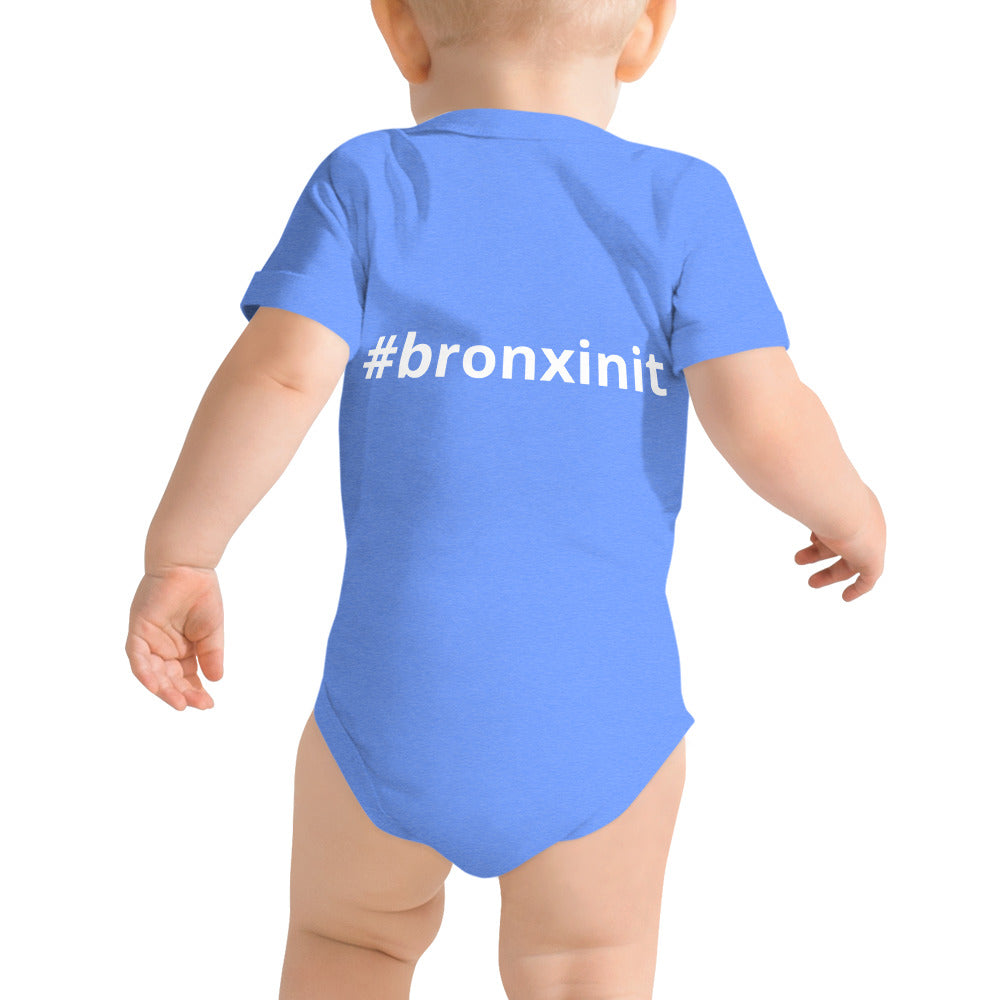 Short sleeve baby one piece: Bronx Born