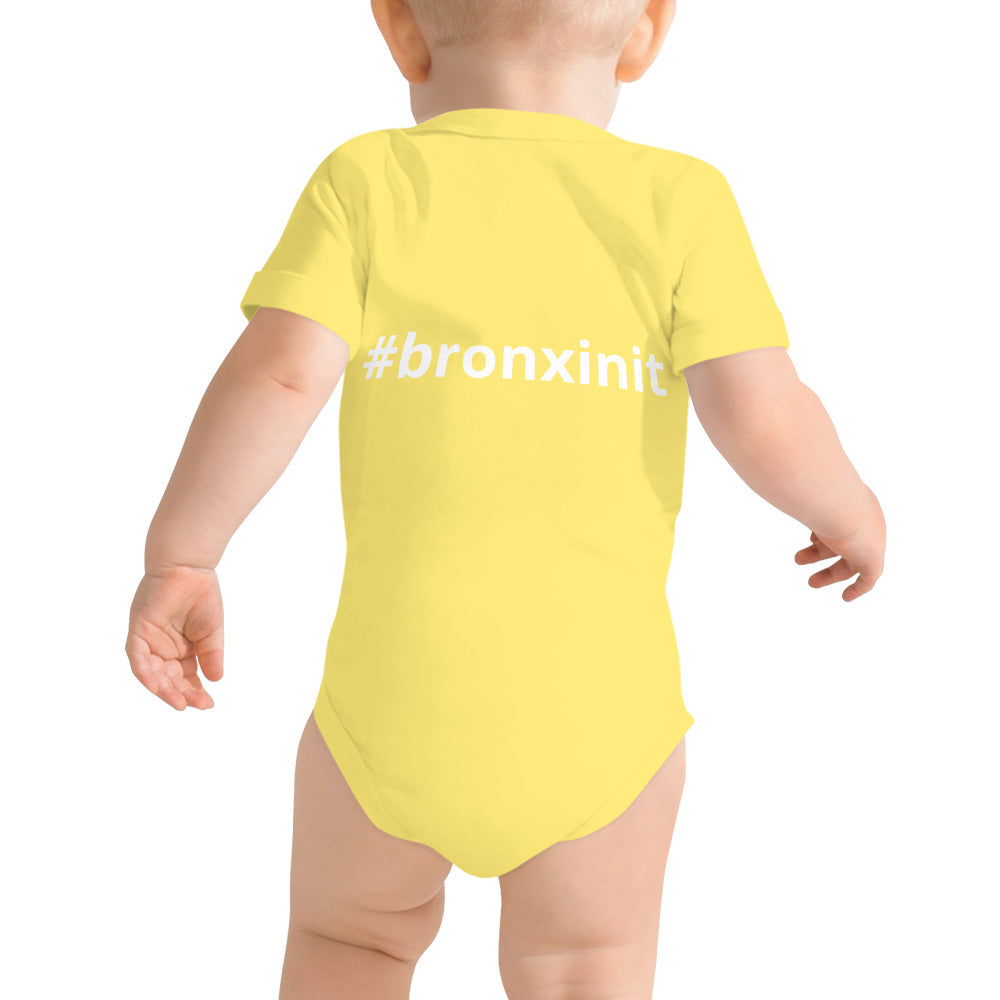 Short sleeve baby one piece: Bronx Born