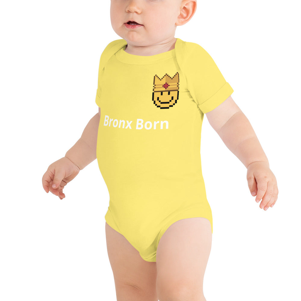 Short sleeve baby one piece: Bronx Born