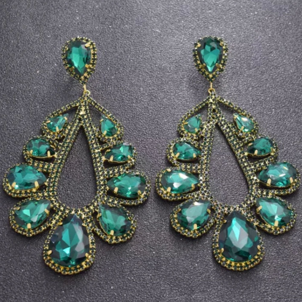 Fashion Rhinestone Earrings