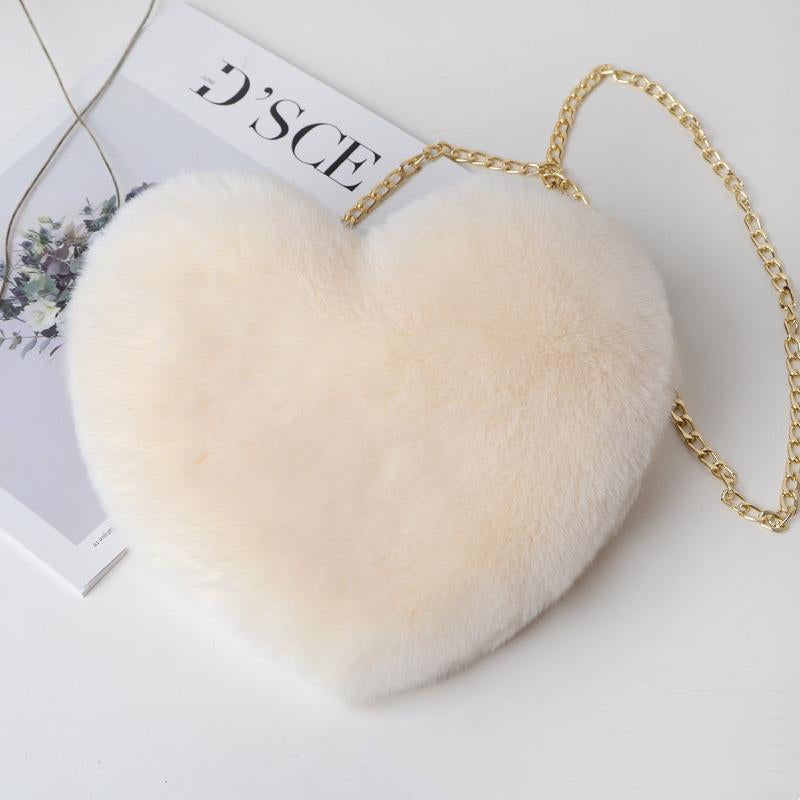 Plush Love Chain Shoulder Bags For Women