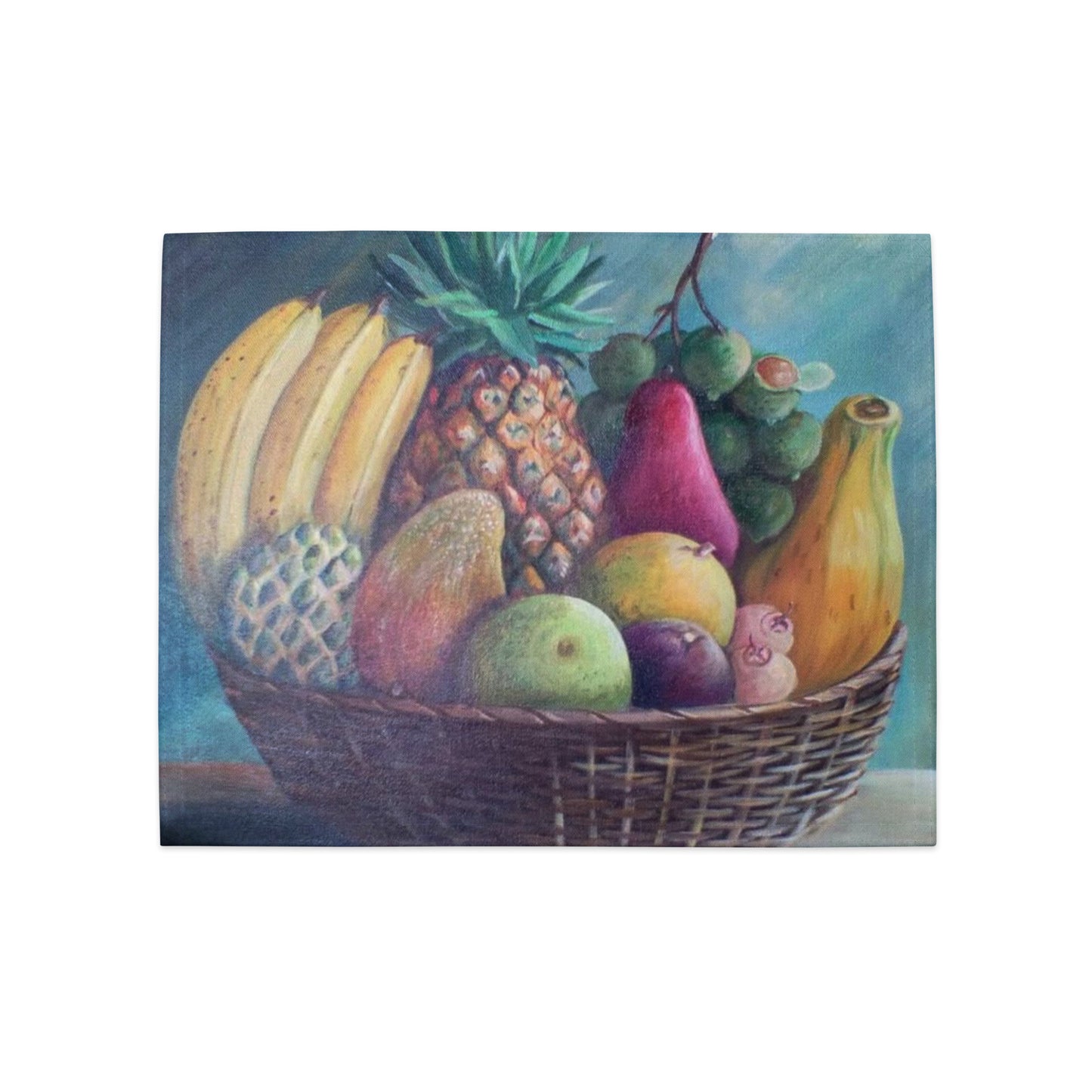 Tropical Fruit Basket Placemat Set