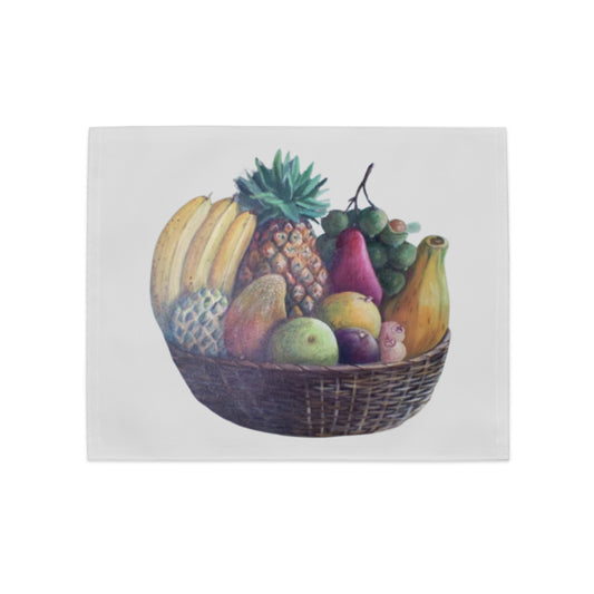 Tropical Fruit Basket Placemat Set