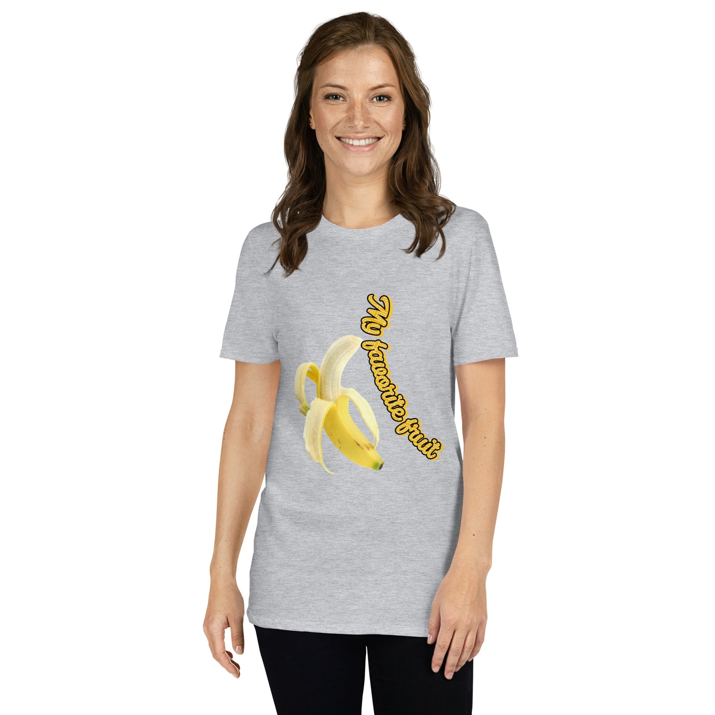 Banana Is My Favorite Fruit Short-Sleeve Unisex T-Shirt