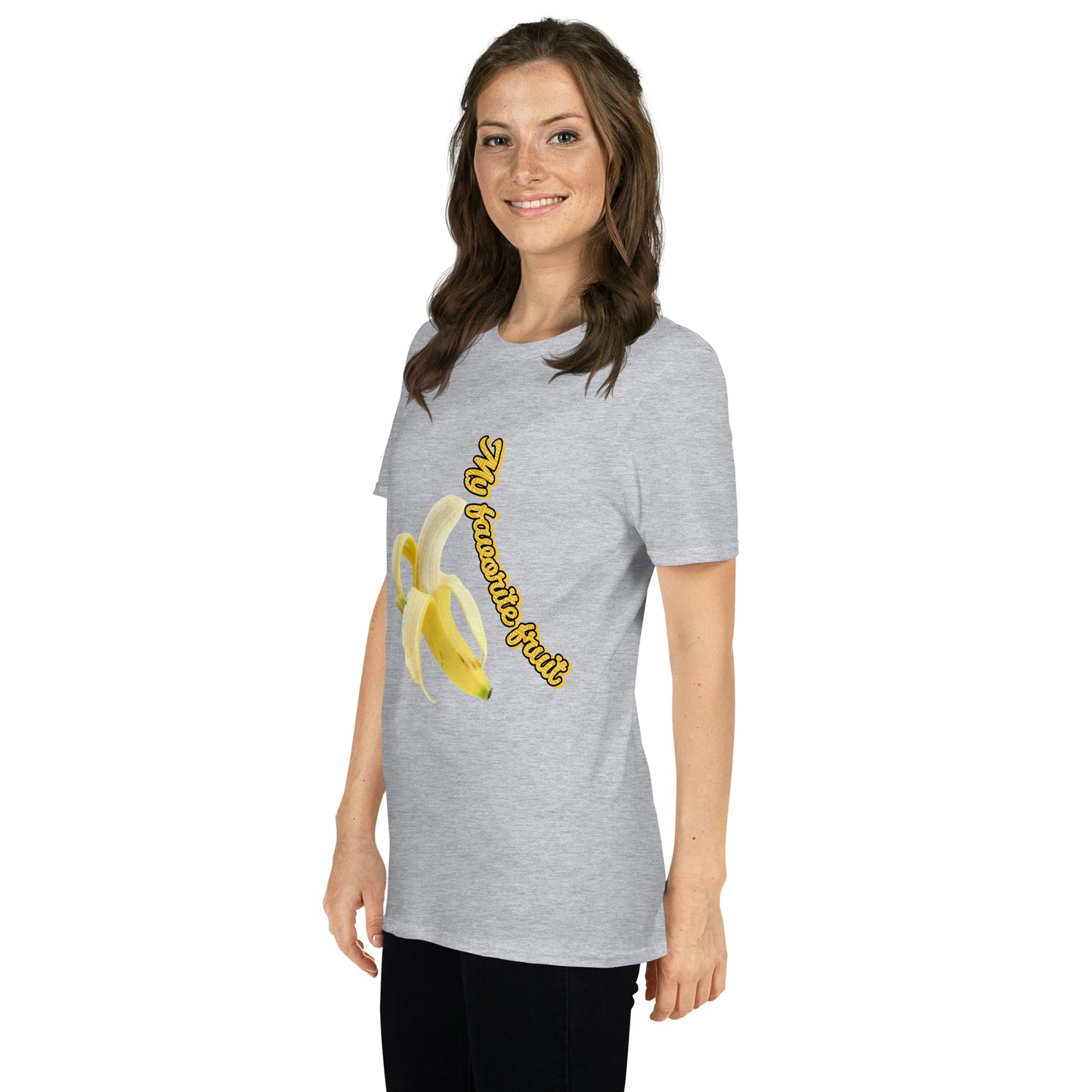 Banana Is My Favorite Fruit Short-Sleeve Unisex T-Shirt