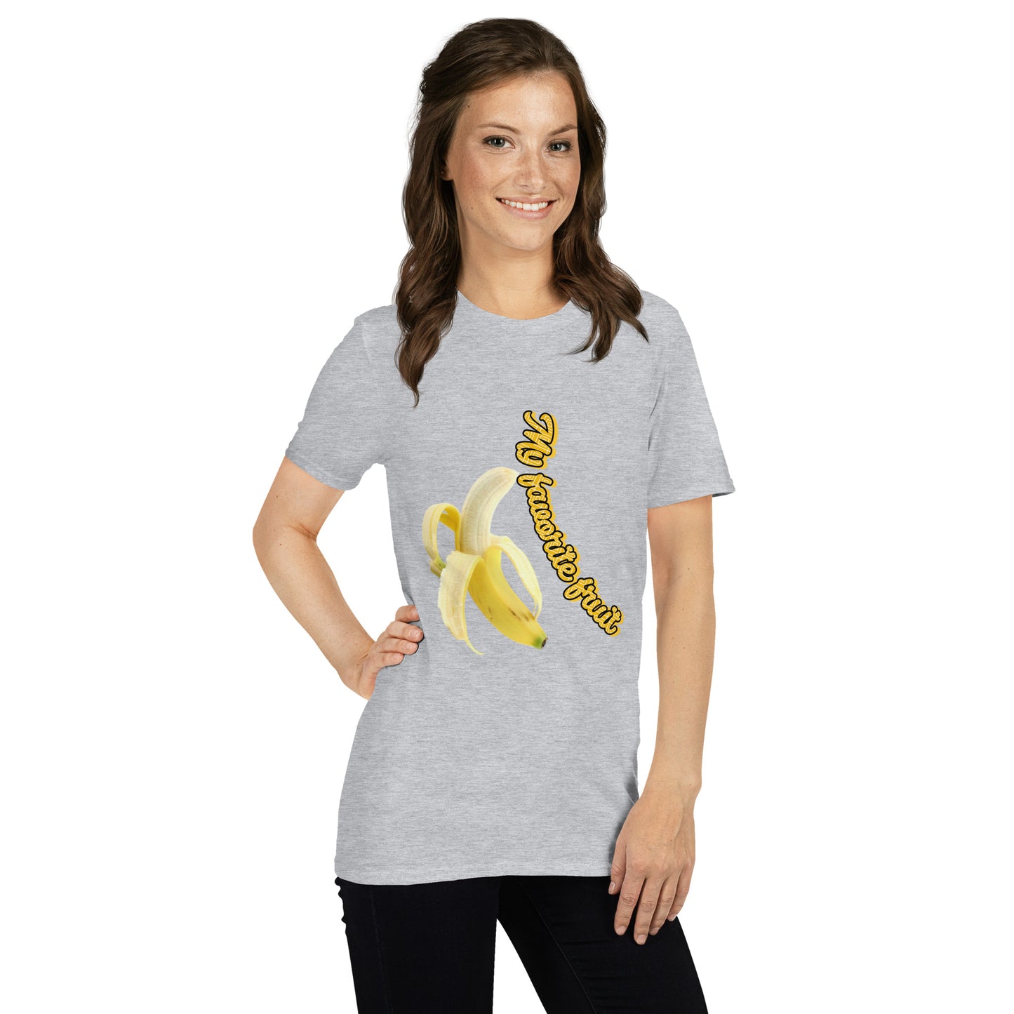 Banana Is My Favorite Fruit Short-Sleeve Unisex T-Shirt