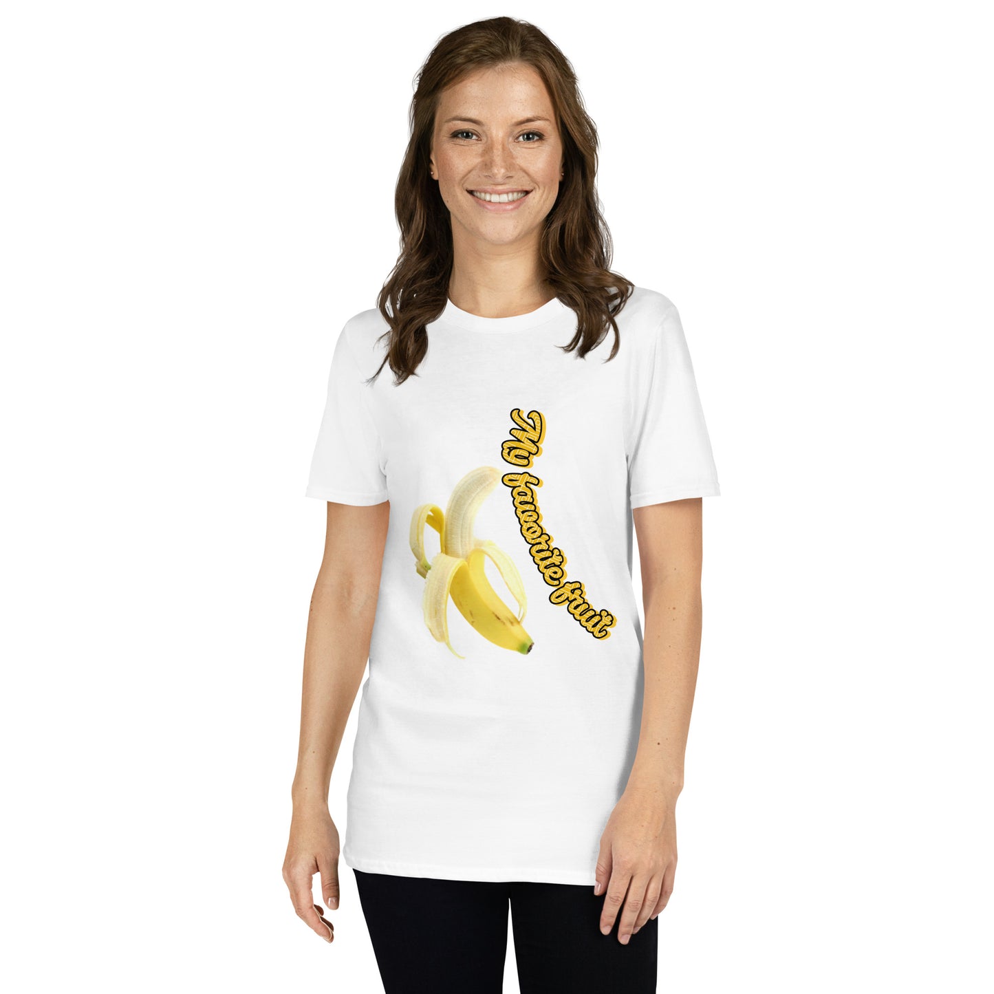 Banana Is My Favorite Fruit Short-Sleeve Unisex T-Shirt