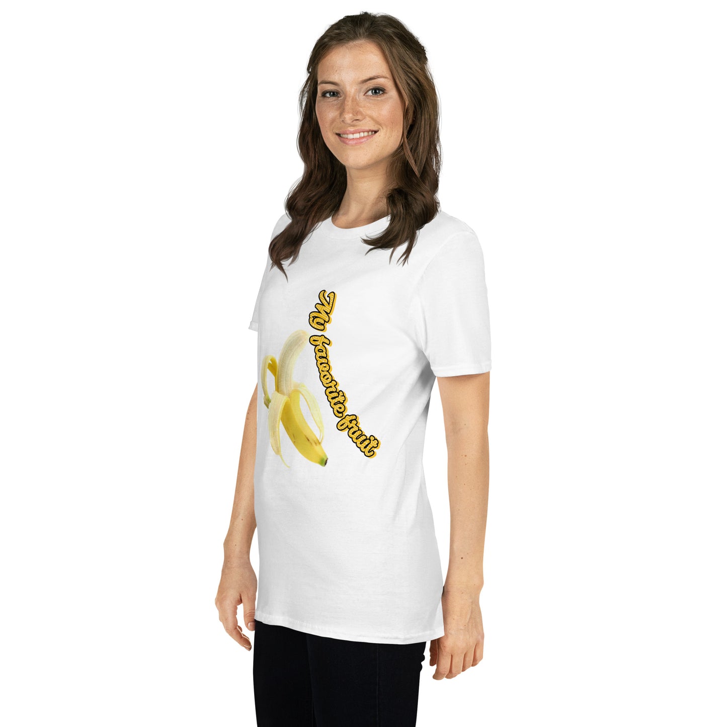 Banana Is My Favorite Fruit Short-Sleeve Unisex T-Shirt