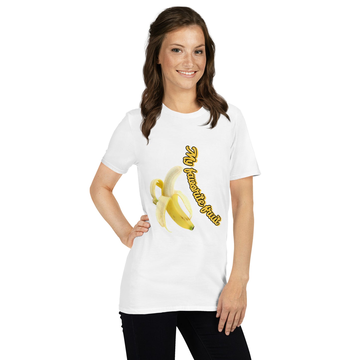 Banana Is My Favorite Fruit Short-Sleeve Unisex T-Shirt