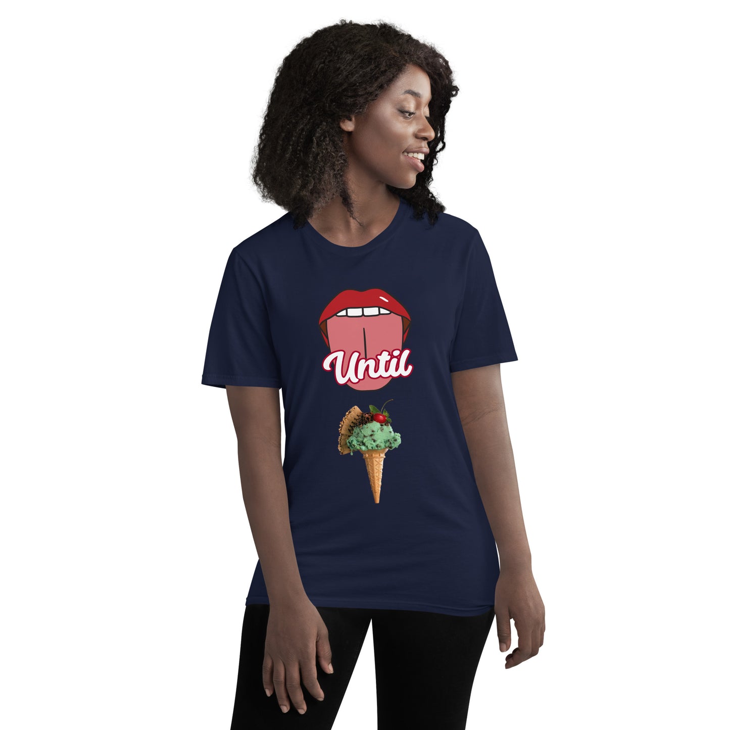 Lick Me Until Icecream Short-Sleeve T-Shirt