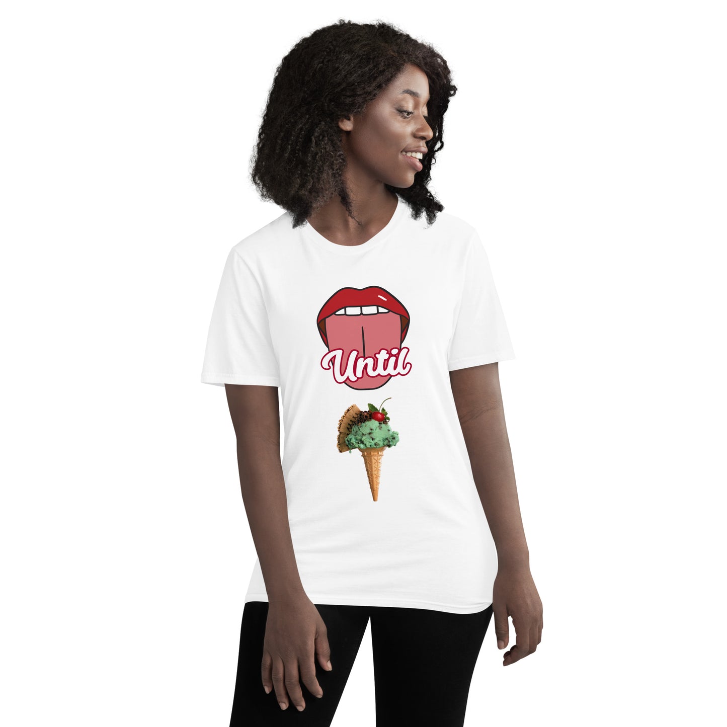 Lick Me Until Icecream Short-Sleeve T-Shirt