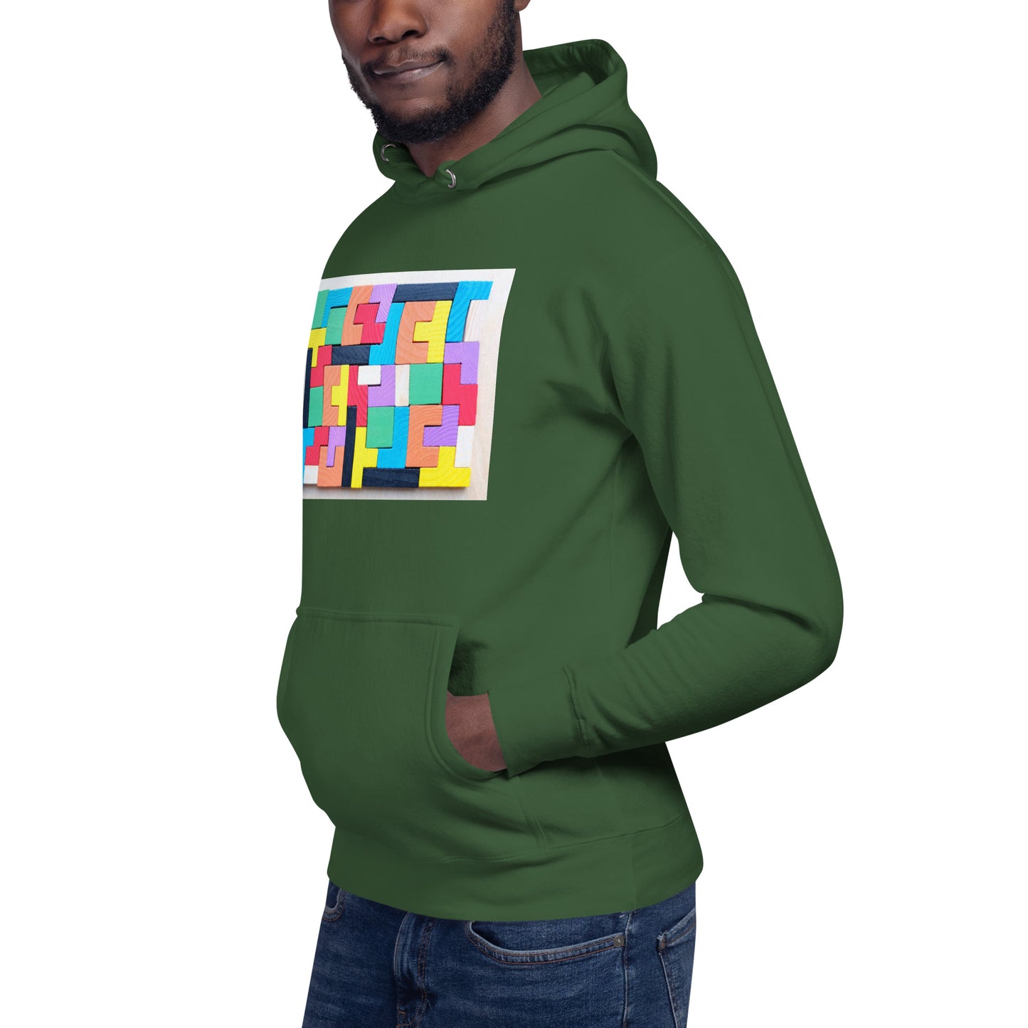 Blocks Unisex Hoodie