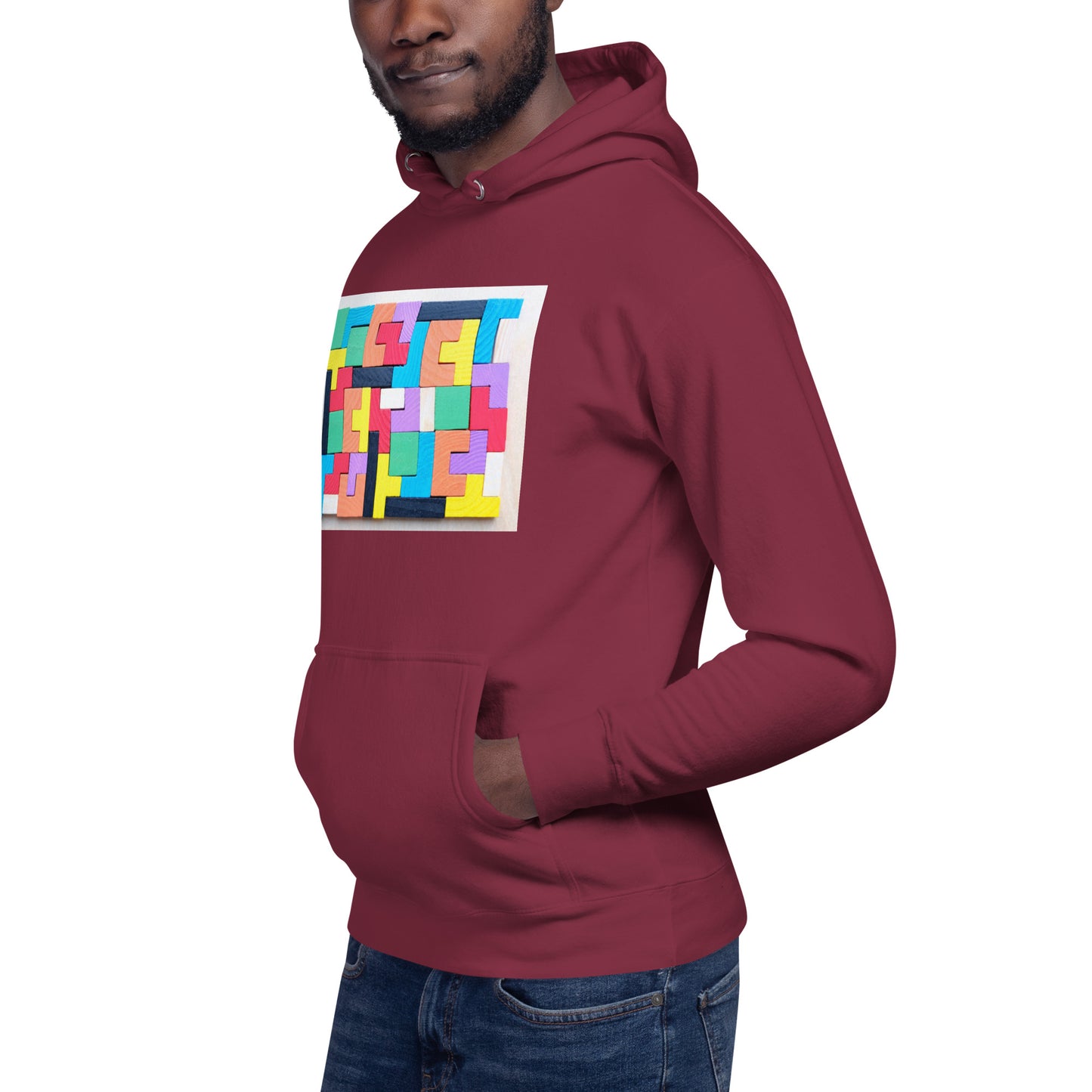 Blocks Unisex Hoodie