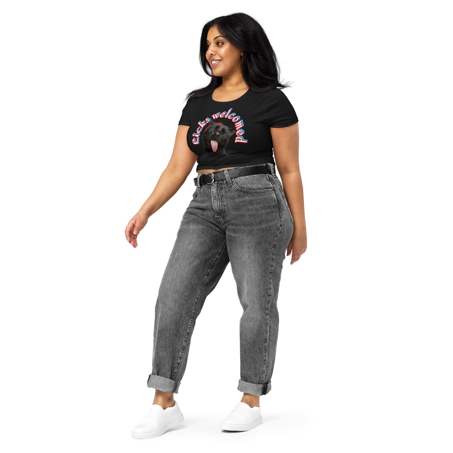 Licks Welcomed Women’s Crop Tee