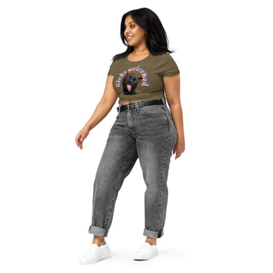 Licks Welcomed Women’s Crop Tee