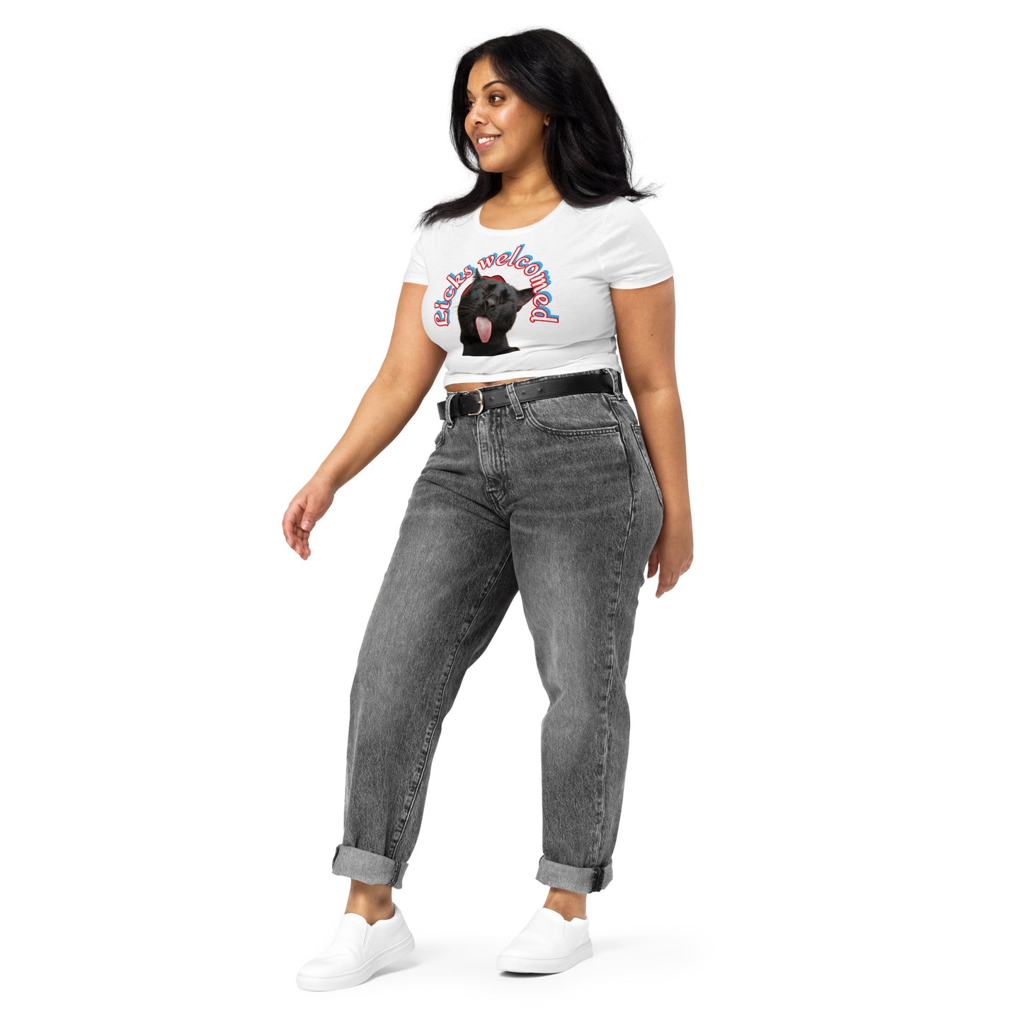 Licks Welcomed Women’s Crop Tee